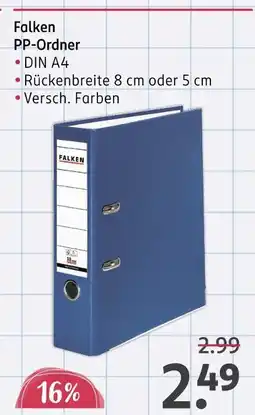 Rossmann Falken pp-ordner Angebot