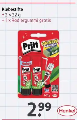 Rossmann Henkel pritt klebestifte Angebot