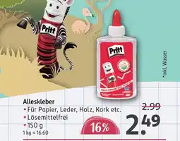 Rossmann Pritt alleskleber Angebot