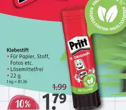 Rossmann Pritt original klebestift Angebot