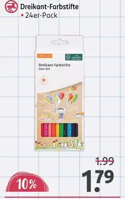 Rossmann Dreikant-farbstifte Angebot
