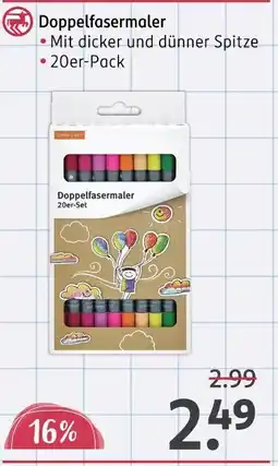 Rossmann Doppelfasermaler Angebot