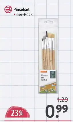 Rossmann Pinselset Angebot