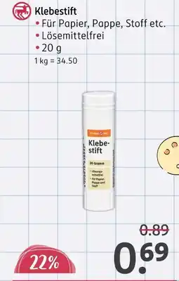 Rossmann Klebestift Angebot