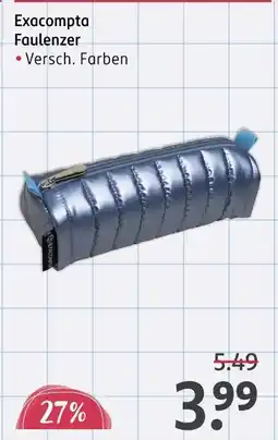 Rossmann Exacompta faulenzer Angebot