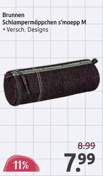 Rossmann Brunnen schlampermäppchen s’maepp m Angebot