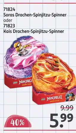 Rossmann Lego soras drachen-spinjtizu-spinner oder kais drachen-spinjitzu-spinner Angebot