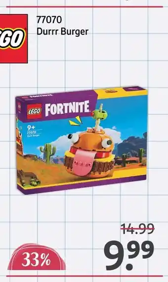 Rossmann Lego fortnite durrr burger Angebot