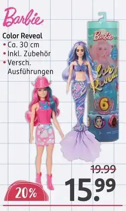 Rossmann Barbie color reveal Angebot