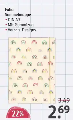 Rossmann Folia sammelmappe Angebot