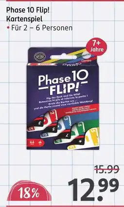 Rossmann Mattel games phase 10 flip! kartenspiel Angebot