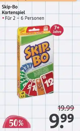 Rossmann Mattel skip-bo kartenspiel Angebot
