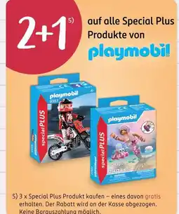 Rossmann Playmobil 2+1 Angebot