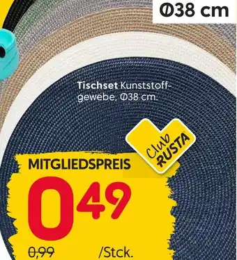 Rusta Tischset Angebot