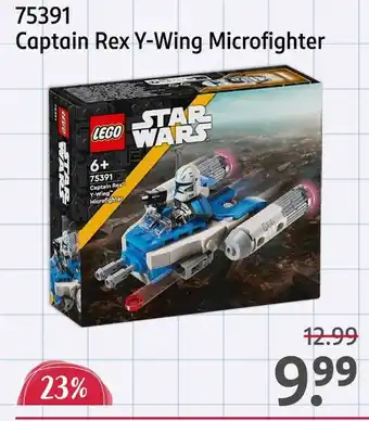 Rossmann Lego captain rex y-wing microfighter Angebot