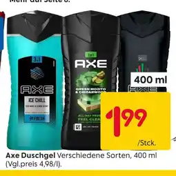Rusta Axe duschgel Angebot