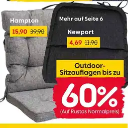 Rusta Outdoor- sitzauflagen Angebot