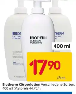 Rusta Biotherm körperlotion Angebot