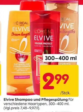 Rusta Elvive shampoo und pflegespülung Angebot