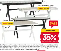 Rusta Tisch florens Angebot