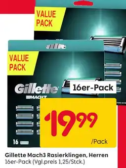 Rusta Gillette mach3 rasierklingen Angebot