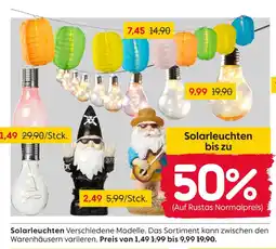 Rusta Solarleuchten Angebot