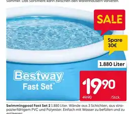 Rusta Bestway swimmingpool fast set 2 Angebot