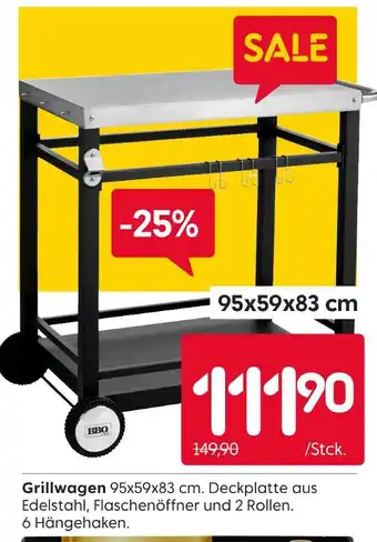Rusta Grillwagen Angebot
