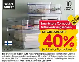Rusta Smart store smartstore compact aufbewahrungsboxen Angebot