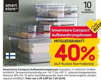 Rusta Smart store smartstore compact aufbewahrungsboxen Angebot