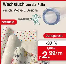 Zimmermann Kaiman gmbh wachstuch von der rolle Angebot