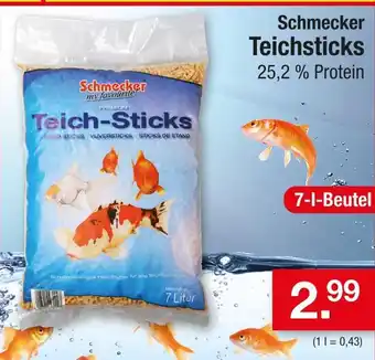 Zimmermann Schmecker teichsticks Angebot