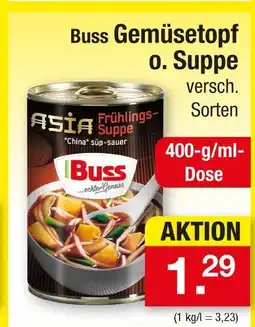 Zimmermann Buss gemüsetopf o. suppe Angebot