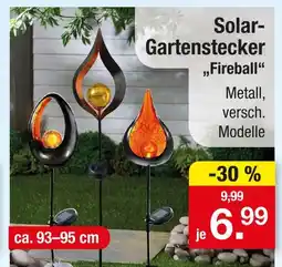 Zimmermann Solar-gartenstecker fireball Angebot