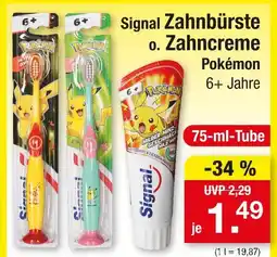 Zimmermann Signal zahnbürste pokémon Angebot
