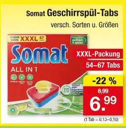 Zimmermann Somat geschirrspül-tabs Angebot