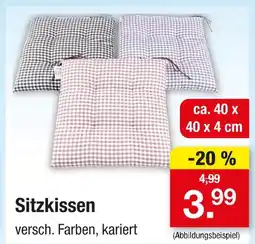Zimmermann Sitzkissen Angebot