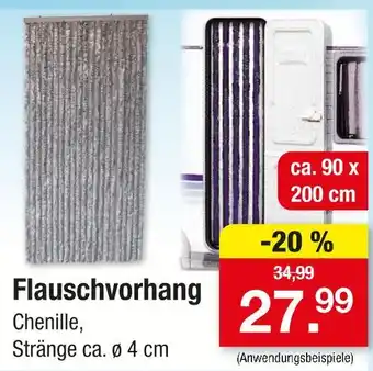 Zimmermann Flauschvorhang Angebot