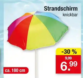 Zimmermann Strandschirm Angebot