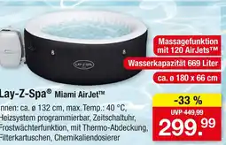 Zimmermann Lay-z-spa miami airjet Angebot