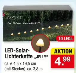 Zimmermann Flower power led-solar-lichterkette jelly Angebot