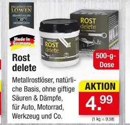 Zimmermann Rost delete metallrostlöser Angebot
