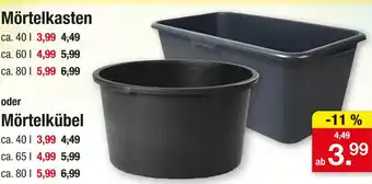Zimmermann Mörtelkasten Angebot