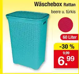 Zimmermann Wäschebox rattan Angebot