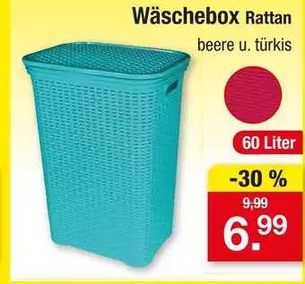 Zimmermann Wäschebox rattan Angebot