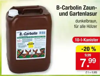 Zimmermann B-carbolin zaun- und gartenlasur Angebot