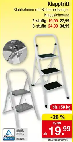 Zimmermann Klapptritt 2-stufig Angebot