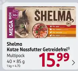 Rossmann Shelma katze nassfutter getreidefrei Angebot