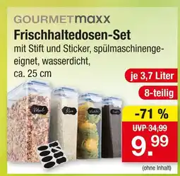 Zimmermann Gourmetmaxx frischhaltedosen-set Angebot