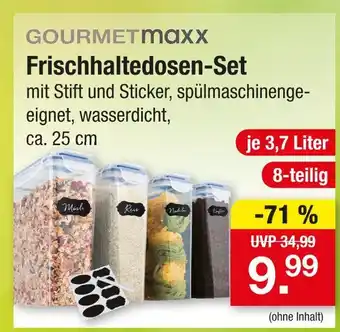 Zimmermann Gourmetmaxx frischhaltedosen-set Angebot